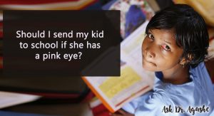 Read more about the article Going to School with Pink Eye